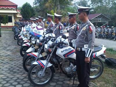 Persiapan pengamanan yang dilakukan Polres Sarolangun